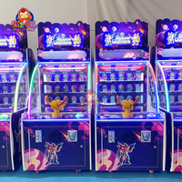 Machine de jeu de tir pour enfants à pièces Arcade intérieure Espace Guerrier Jeu de lancer de balle pour enfants Équipement de centre d'amusement