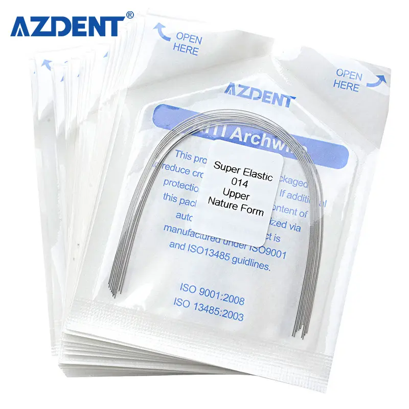 Dental products Super Elastic Niti round natural form orthodontic arch wire