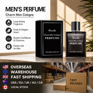 Colonia Masculina Charming Woody de 50 ml, Fragancia Fresca y Duradera para Hombres, Ideal para Negocios, Citas, Fiestas, Viajes, Regalo - Product Image 1