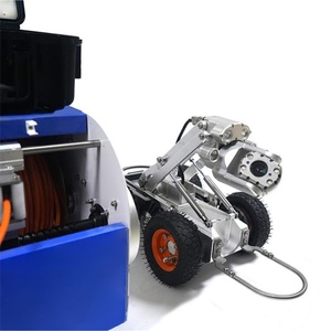 <span class=keywords><strong>Robot</strong></span> kiểm tra đường ống thành phố 4MP <span class=keywords><strong>Camera</strong></span> quan sát ban đêm tự động nâng đầu 512Hz sonde phát hiện lỗi thời gian thực - Product Image 2