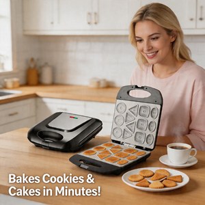 YC-59 Appareil Électrique 3-en-1 et 5-en-1 pour Sandwichs, Gaufres, Crêpes, Donuts et Gâteaux, Grille-pain Antiadhésif pour le Petit-déjeuner à Domicile - Product Image 1