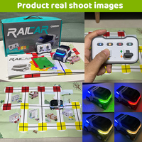 Zhorya Line Following RC Car con 2,4 GHz Control remoto Programable STEM Toy y música Reconocimiento de color Juguetes interactivos