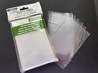 Vente en gros de pochettes pour cartes de tarot en PP transparent, légères, réutilisables, imperméables et durables, 70x120mm