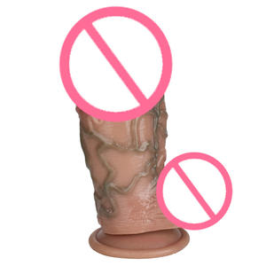 Silikon-Masturbator für Frauen, weicher, molliger Dildo, Sexspielzeug für Erwachsene mit PVC-Saugnapf, Analplug, 100 % wasserdicht, JiaYi - Product Image 5