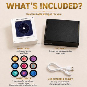 Quà lưu niệm nam châm dán tủ lạnh hình đĩa nhạc vinyl NFC tùy chỉnh, quà tặng sự kiện hòa nhạc, quà tặng người hâm mộ - Product Image 6