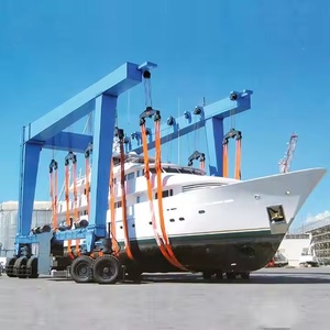 75 tấn thuyền nâng hoist <span class=keywords><strong>Crane</strong></span> 100 tấn Marine Travel Lift với động cơ động cơ mang hộp số thành phần cốt lõi cho nhà máy đóng tàu sử dụng - Product Image 6