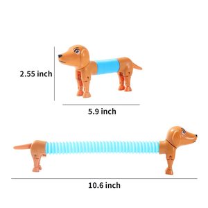 Tự kỷ cảm giác đồ chơi New Pop Ống <span class=keywords><strong>Dog</strong></span> bồn chồn đồ chơi cho trẻ em gái <span class=keywords><strong>Toddler</strong></span> đồ chơi cho trẻ em Cá Sấu Đảng ủng hộ khủng long con hươu cao cổ - Product Image 4