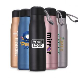 Termo al por Mayor con Logotipo Personalizado, Botella de Agua Deportiva de Acero Inoxidable 304 para Bicicleta, Mantiene Bebidas Frías y Calientes - Product Image 1