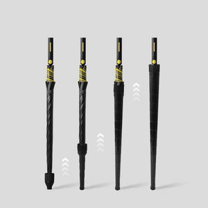 Оптовая продажа, непромокаемый прямой зонт с логотипом на заказ, мужской женский зонт от солнца и солнца, зонт для гольфа с водонепроницаемым покрытием - Product Image 5