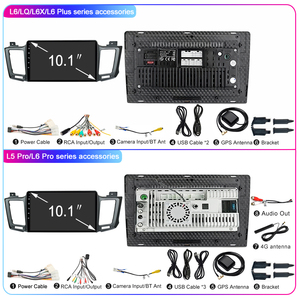 วิทยุติดรถยนต์ LEHX 8Core 5G WIFI สำหรับรถยนต์โตโยต้า RAV4 RAV 4 XA40 5 XA50 ปี 2012-2018 ระบบ Android 12 2 Din Autoradio รองรับ Carplay พร้อมระบบนำทาง GPS และเครื่องเล่น DVD ในรถยนต์ - Product Image 6