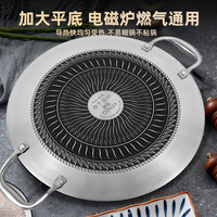 Poêle à frire en nid d'abeille KENGQ de 30 cm avec capteur de température à points rouges, compatible gaz et induction, en acier inoxydable 316