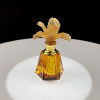 Botol Parfum Kristal Bunga Ukiran Tangan Sinyore Kelas Atas, Tren Mode Shanghai untuk Botol Parfum Minyak Atsiri