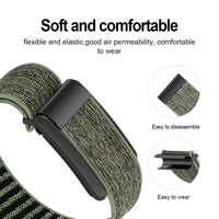 Bande élastique de luxe en gros pour usine, compatible WHOOP 5.0/MG Whoop 4.0, boucle auto-agrippante en nylon, confortable pour le sport