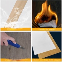 Sous-couche de sol en vinyle auto-adhésif, moderne et minimaliste, en pierre-plastique, épaissie, résistante à l'usure, effet bois, pour intérieur