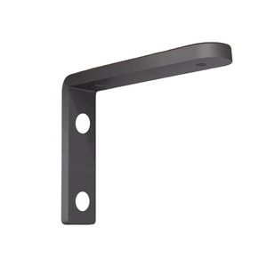 Tablero de partición colgante de pared de metal de hierro estampado de alta calidad personalizado estante de pared de soporte de ángulo recto - Product Image 4