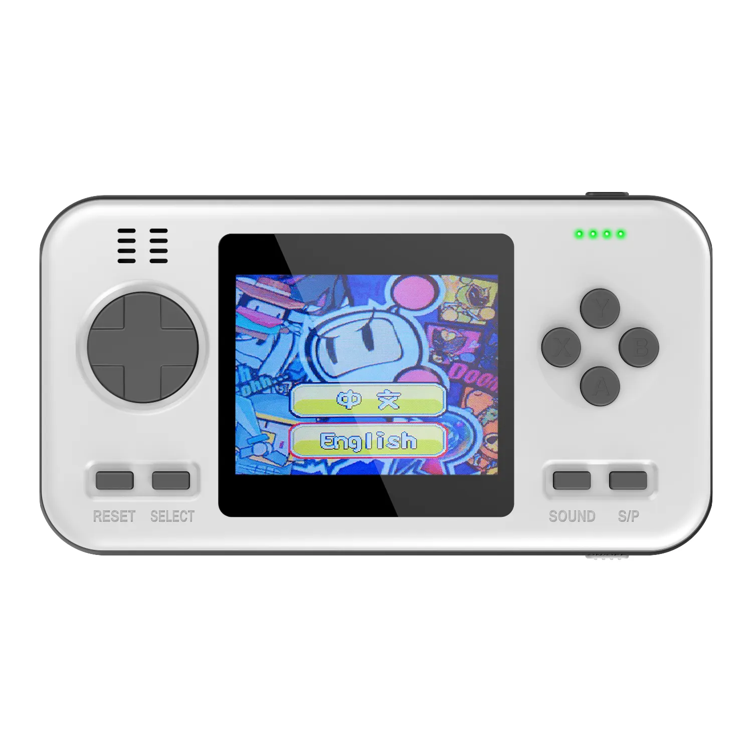 Banque de batterie d'alimentation de téléphone portable portable de poche 8000mah intégrée dans le lecteur de gameboy rétro pour le jeu PSP GBA/FC/NES