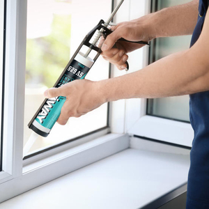 Precio de Costo del Fabricante, Materia Prima, Adhesivo y Sellador de Silicona Ácida 100%, Sellador de Silicona Acética Transparente <span class=keywords><strong>para</strong></span> <span class=keywords><strong>Vidrio</strong></span> - Product Image 4