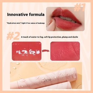 UKISS มิเนอรัลลิปบาล์มน้ำเคลือบริมฝีปากแก้วไม่เป็นคราบง่ายลิปกลอสกระจกเคลือบกำมะหยี่ผิวด้านลิปสติกนักเรียน - Product Image 3