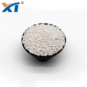 Adsorpsi tinggi penyerap desiccant gamma aktif bola alumina 3-5mm untuk arsenik Penghapusan