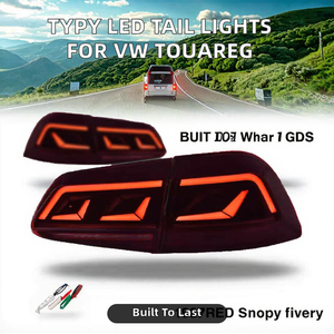 ไฟท้ายรถยนต์ LED สีแดง & ไฟวิ่งกลางวันแบบเสียบใช้งานได้ทันที 4 ชิ้น สำหรับรถยนต์ปี 2011-2017 ไฟท้ายรถยนต์ LED สีแดง - Product Image 2