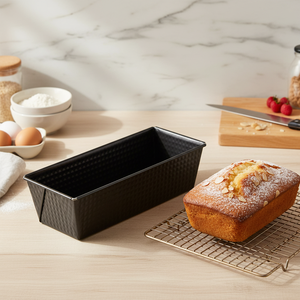 25cm Black Metallic Line Plumcake and Bread Mould Essential <b>Cake</b> <b>Tools</b> - Product Image 3