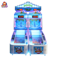 Machine d'arcade de bowling pour enfants à monnayeur, 2 joueurs, jeu de rédemption de tickets