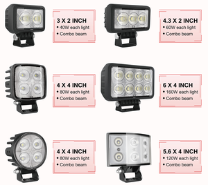 Luz <span class=keywords><strong>de</strong></span> Trabajo LED <span class=keywords><strong>de</strong></span> 4 Pulgadas y 40w, Color Blanco, Haz Combinado, Luz <span class=keywords><strong>de</strong></span> Trabajo LED <span class=keywords><strong>de</strong></span> 24v, Luces Laterales <span class=keywords><strong>de</strong></span> Alta Resistencia, Luz <span class=keywords><strong>de</strong></span> Trabajo LED <span class=keywords><strong>de</strong></span> Inundación - Product Image 3