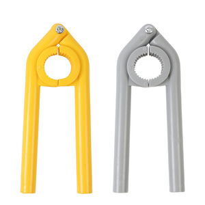 Clé de robinet en plastique jaune-gris, outil de démontage pour robinet d'évier de cuisine, détendeur de filtre d'aérateur, instrument de démontage - Product Image 4