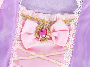 Disfraz de Princesa Rapunzel para Niña para Carnaval y Halloween con Peluca, Vestido de Sofía para Fiestas de Cumpleaños y Cosplay Infantil - Product Image 6