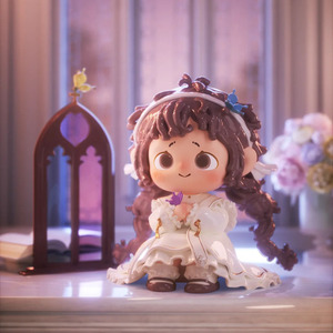 Autentico stile Heyone pelliccia di pelliccia <span class=keywords><strong>barlume</strong></span> città sotto il cielo notturno scatole cieche giocattoli d'arte graziosi ornamenti da scrivania regali ragazze scatole misteriose - Product Image 5