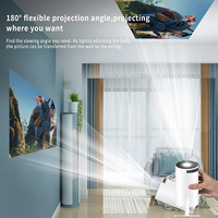Projecteur de cinéma portable HY300 Pro Mini pour la maison, projecteur intelligent Android 12 4K Full HD, projecteur de cinéma pour téléphone portable
