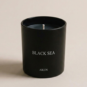Vela Aromática en Frasco de Vidrio Premium de Fabricante OEM AIKUN, Vela de Cera de Soja Natural para Aromaterapia, para Spa, Hotel, Fragancia para el Hogar - Product Image 3