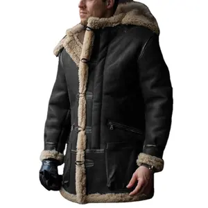 Liu Ming Winter Men Casual New Warm Thick Parka Fashion Plus Size Windproof Outerwear Plus Size Fur Jacket Coats