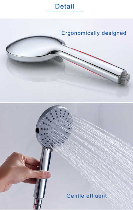 High Quality Multi-Functional Adjustable Handheld Shower Head Water Saving Bathroom Shower Head