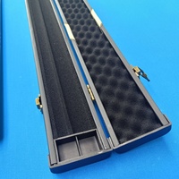 Custom Black Wooden Cue Case für einteiligen Snooker Stick Reise freundlich Verschiedene Formen und Größen Pool & Billard Cases Box