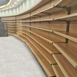 <span class=keywords><strong>2025</strong></span> thép không gỉ nhiệm vụ ánh sáng một mặt hàng tạp hóa Gondola mua sắm kệ lưu trữ Kệ cho siêu thị - Product Image 6