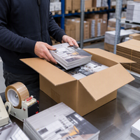 Impression de catalogues personnalisés, brochure de profil d'entreprise, service d'impression offset couleur en gros, papier de qualité supérieure, plastification brillante