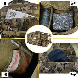 <span class=keywords><strong>Sac</strong></span> de voyage tactique à roulettes, grand et robuste, sacs de voyage tactiques - Product Image 4