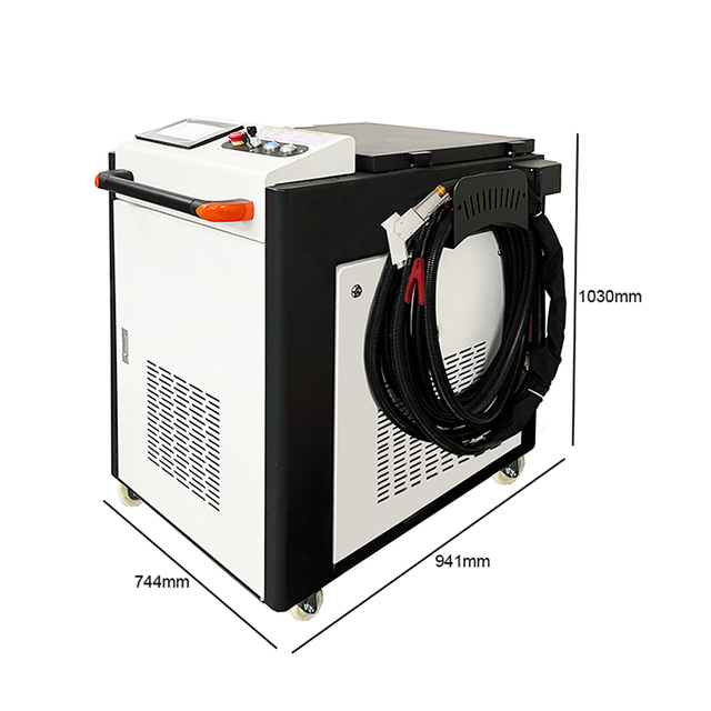 Bluetimes 3000W Large Power Laser Cleaning Machine for Metal Rust Removal Oil Stain Cleaning Wood Cleaning