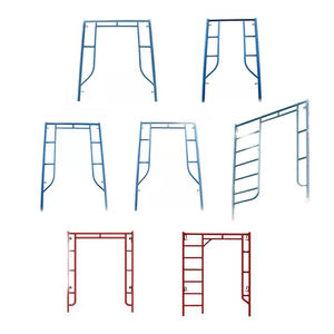 五方套Q195粉末涂料模块化工作平台装配式建筑立面修复用钢梯架脚手架 - Product Image 2