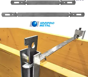 Hanpiao beton duvar ahşap paneller için çelik kat şekillendirme Spacer X düz kravat oluşturur