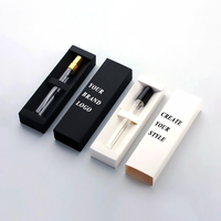 Paquet de papier de test de parfum de marque privée personnalisée boîte d'emballage d'échantillon de parfum en gros avec conception gratuite