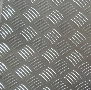 Plaque en aluminium strié gaufré, motif décoratif, pliage, aluminium gaufré 4x8 - Product Image 3