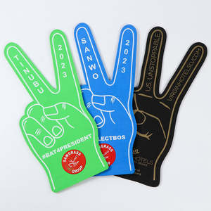 IDEA DE REGALO Promocional: Guantes de Espuma Personalizados con Logotipo para Aficionados, Guantes de Espuma Gruesos y Grandes para Animar, Guantes de Espuma para Aficionados al Deporte - Product Image 4