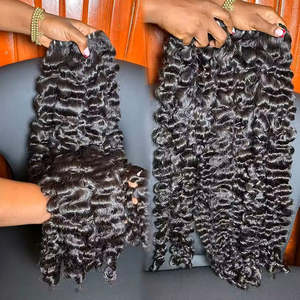 Faisceaux de cheveux raides en os, cheveux humains, extensions de cheveux bruts non transformés à cuticule alignée, vendeurs de cheveux vierges brésiliens de vison - Product Image 2