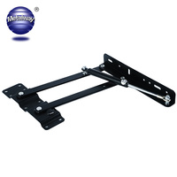 Support pliable de meubles à ressort hydraulique, gaz naturel, socle de Table basse de thé étendu, mécanisme de charnières supérieures