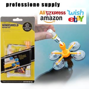 <span class=keywords><strong>Kit</strong></span> <span class=keywords><strong>Riparazione</strong></span> <span class=keywords><strong>Parabrezza</strong></span> Fai-da-te per Vetri Auto, Strumento per Crepe e Scheggiature, Accessori Auto Sicurezza - Product Image 2
