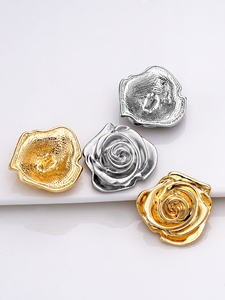 Tinh Tế Thủ Công Chất Lượng Cao Kẽm Hợp Kim Kim Loại Tăng Hình Chân Nút Cao Cấp Phụ Kiện Thời Trang Cho Hàng May Mặc - Product Image 6