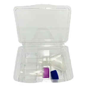 Empty Disposable Saliva Sample Collection Tubes Saliva Dna Test Sampling Kit