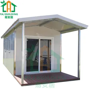 Cabina portátil prefabricada de lujo para casas pequeñas de dormitorio de 20 pies desmontable del proveedor OEM